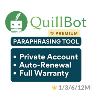 QuillBot Premium 𝐏𝐑𝐈𝐕𝐀𝐓𝐄 | 𝐏𝐄𝐑𝐒𝐎𝐍𝐀𝐋 Account